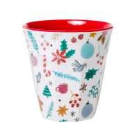 Christmas Print Melamine Cup Rice DK